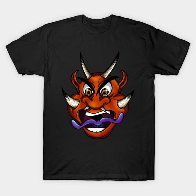 Red Goblin T-Shirt by Kruzal